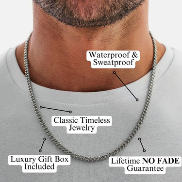 (Almost Sold Out) Collar de Promesa 7mm - Love You This Much